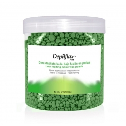 DEPILFLAX WOSK TWARDY BEZPASKOWY DO DEPILACJI PEREŁKA 600G VEGE